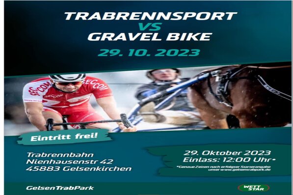 © GelsenTrabPark, Gravel Bike gegen Traber….wer holt sich den Sieg?