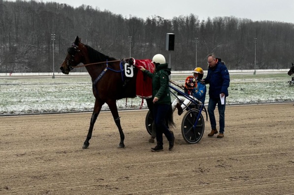 Foto &copy; GelsenTrabPark &ndash; Naikey (Michael Nimczyk) setzte sich m&uuml;helos und souver&auml;n durch, wirkte dabei jederzeit locker und unangefochten und d&uuml;rfte f&uuml;r gr&ouml;&szlig;ere Aufgaben bestens ger&uuml;stet sein.